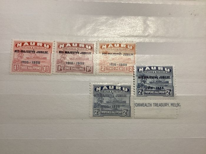 stamps  Nauru