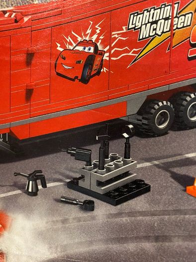 Cars Movie 2 Lego Set 8486