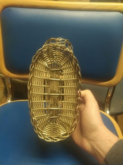 Vintage wire wine holders x3