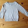 Age 2-3 NEXT Oatmeal V-Neck Jumper Image 2