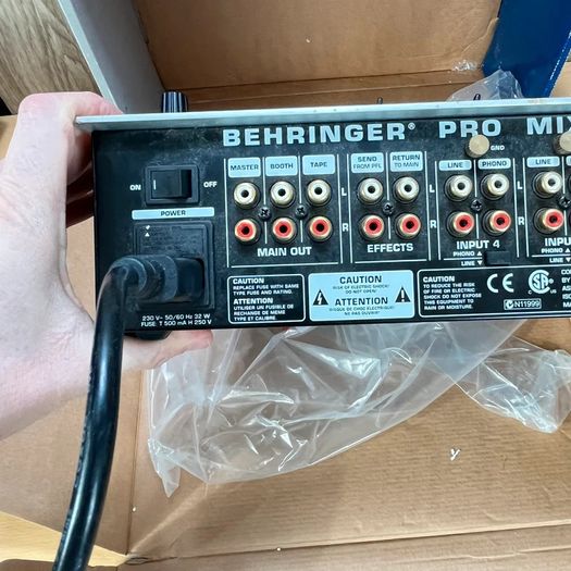 Behringer DJX700 Pro 5-Channel DJ Mixer - Boxed - Very Good Condition
