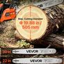 62cc Petrol Chainsaw with 20/22in Bars Image 4
