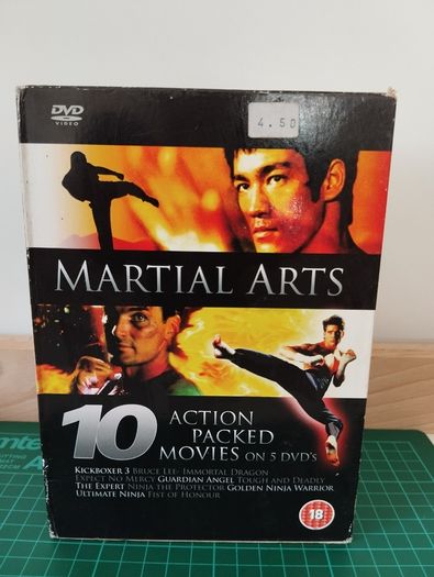 Martial Arts DVD Collection  10 Action-Packed Movies