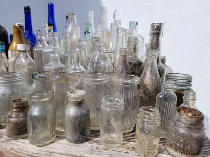 Glass bottles