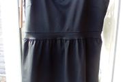 Black Zip Feature Black Dress