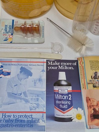 Rare Vintage Milton Sterilising Unit Kit