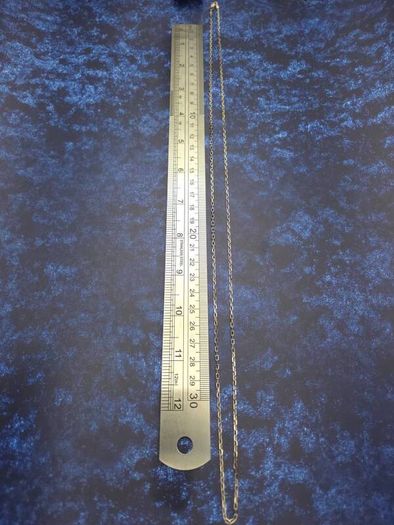 Vintage TGGC 925 Sterling Silver Long Chain