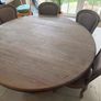 Oak Dining Table and 4 chairs Image 2