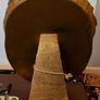 Vintage Floral bevelled table top mirror Image 2