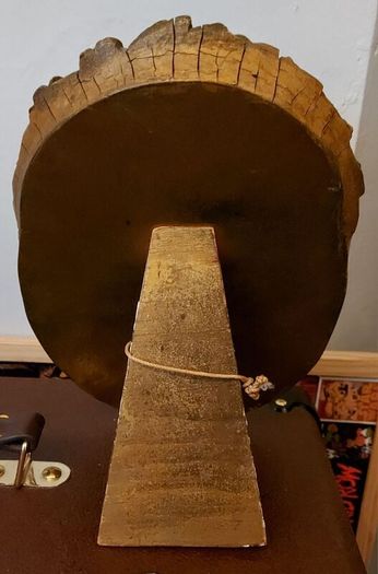 Vintage Floral bevelled table top mirror