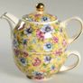 SADLER  Sophie Chintz Teapot and Cup for One Image 2