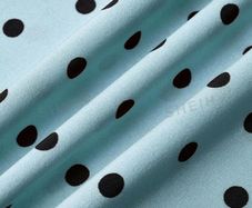 Light Blue Poka Dot Dress(12-13yrs)