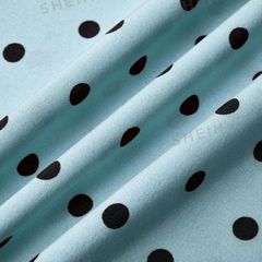 Light Blue Poka Dot Dress(12-13yrs)