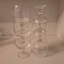 6 Unused Arcoroc Toughened Stacking Stem Glasses Image 3