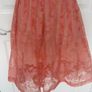 Topshop Salmon  Embellished Skirt in Size 10 Image 2