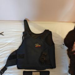Horse riding back protector