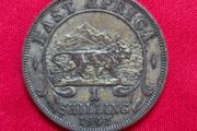 1941 East Africa 1 Shilling Coin