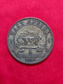 1941 East Africa 1 Shilling Coin