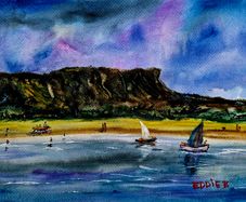 mullaghmore Sligo watercolour