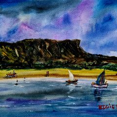 mullaghmore Sligo watercolour