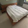 Bo Concept - 5ft walnut bed and under storage Image 5