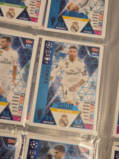 Match Attax 2018-2019 Football Cards