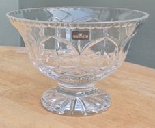 Cara Crystal Footed Fruit Bowl