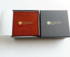 Quality Irish Bank Wood Coin Case + Outer Box - Central Bank of Ireland