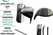 Titleist GT2 Driver / 11 Degree / Tensei Blue 1K Carbon 55 Stiff