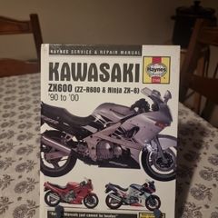 Kawasaki ZX600 (ZZ-R600 & Ninja ZX-6) Service & Repair Manual: 1990-2000 (Hard cover)