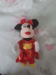 vintage minnie mouse around the world finger puppet