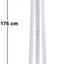 Metal Coat Stand 176 cm High Elegant - Free Delivery Nationwide Image 3