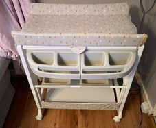 Baby changing Table and bath