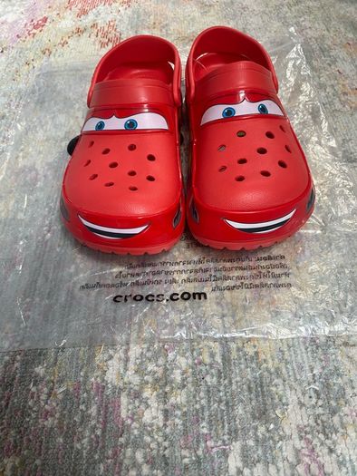McQueen crocs open to offers