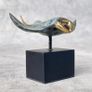 Manta Ray - Patinated And Polished Bronze Image 9