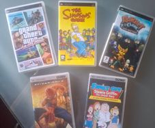 Sony PSP game and movie bundle