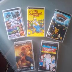 Sony PSP game and movie bundle