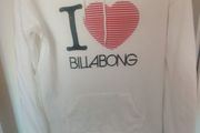 Billabong cream I love Billabong hoodie size XL UK14 EU42 Perfect condition Postage included