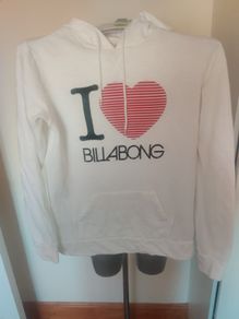 Billabong cream I love Billabong hoodie size XL UK14 EU42 Perfect condition Postage included
