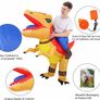 Inflatable Dinosaur Costume Fancy Dress for Adults Halloween Cosplay Costumes Gaint Suit T-Rex Rider Costume (MULTIPLE COLOURS) Image 4