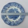Lovely Vintage Blue and White 9.75 Inch Dinner Plate By Enoch Wedgwood (Tunstall) Ltd, in the Lovely Cottagecore Style "Woodland" Pattern, Excellent Condition Image 3