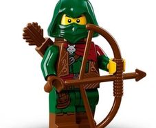 Lego ROGUE ARCHER Minifigure Lego Series 16 Lego Minifigure
