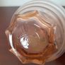 Peach Glass Decanter - Vintage Image 5