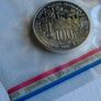 Emile Zola - X Rare Only 421 issue Piedfort - France Silver 100 Francs 1985 Image 4