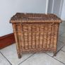 Vintage Wicker Storage Basket/Box Image 3