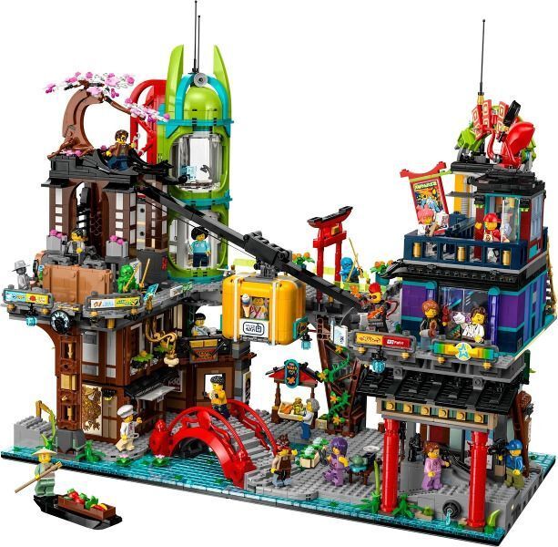 Lego Set No. 71799 - Ninjago City Markets