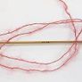 Yarn Sale Winter Marsala Red Mohair 100gr. Image 3
