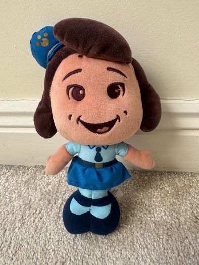 Disney Officer Giggle McDimples Plush approx. 8 Toy Story 4 Used Please see photos
