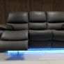 3 Seater Rita Plus Electric Leather Recliner Sofa Image 5