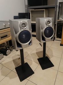 sharp cp-xp250e monitor stereo audio bookshelf speakers Hifi